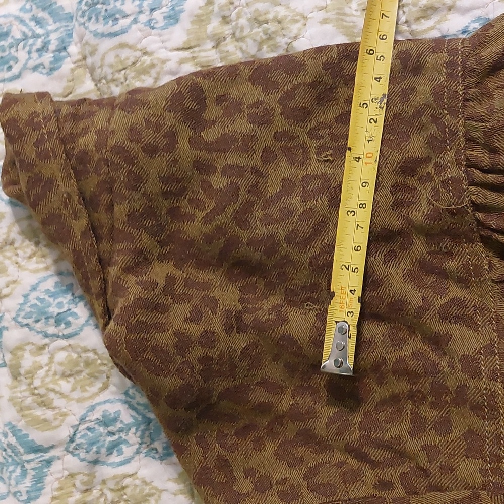 Pilcro Cheetah Print Shirt - Picture 8 of 8